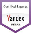 Yandex Metrica Certified Experts